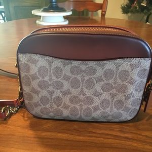 Coach Camera Bag in Signature Canvas